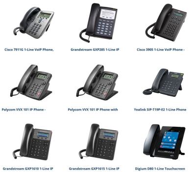 Hosted VoIP handset services